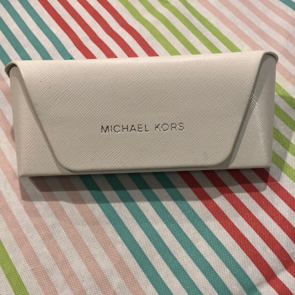 Michael Kors White Sunglasses Case